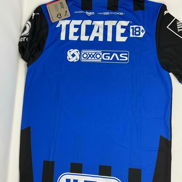 Puma Monterrey Los Rayados Jersey Blue Size Small 763254-01 - Picture 5 of 5